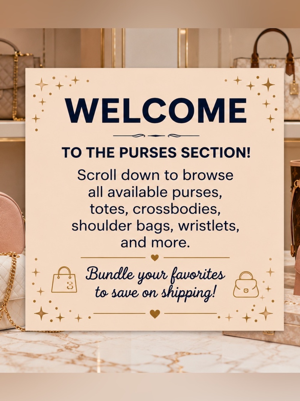 Purses Section! 🤎